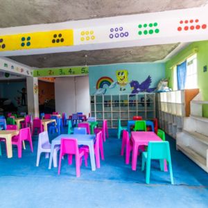 The class set-up of our Little Treasures.